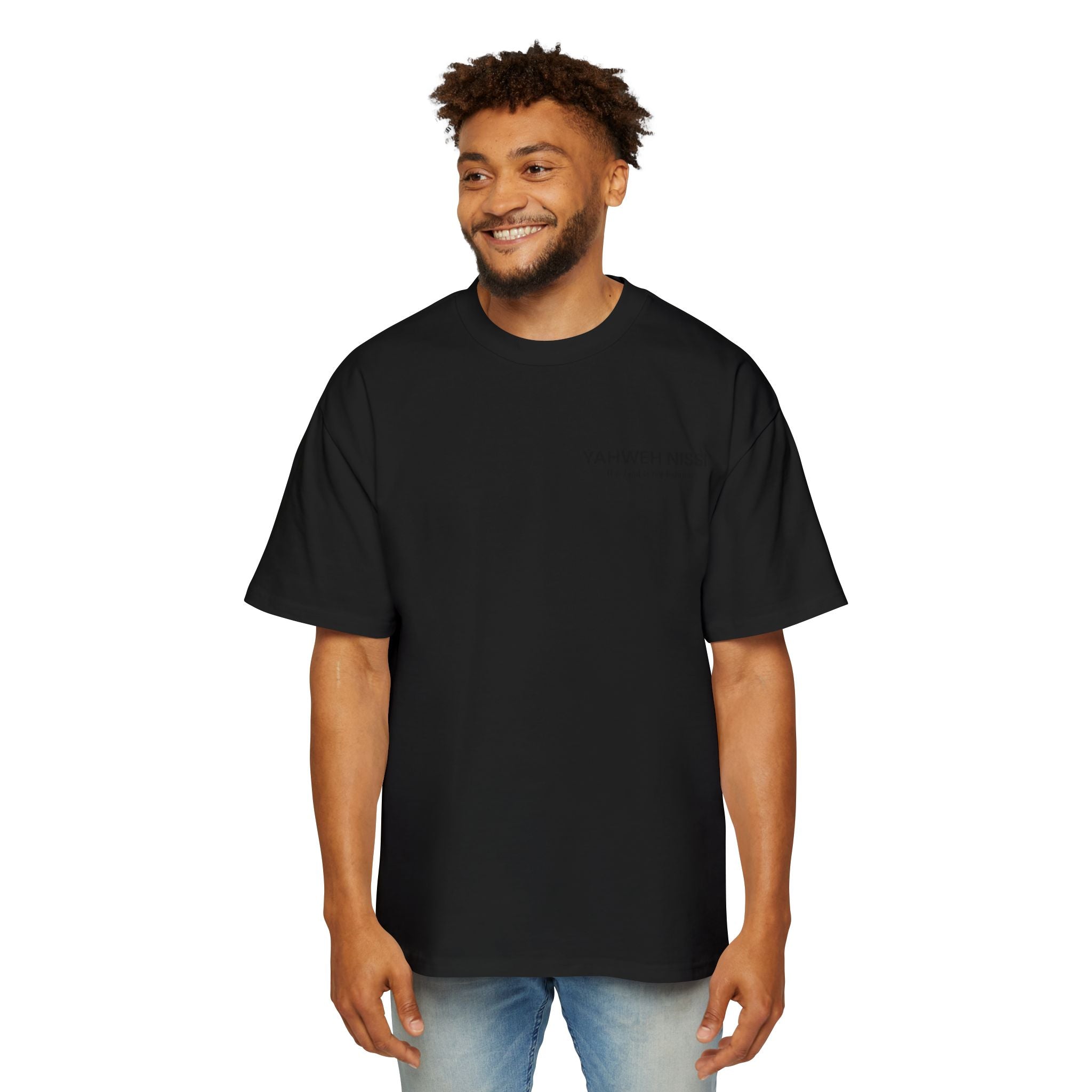 "Child of God" black - Yahweh Nissi Oversized Tee