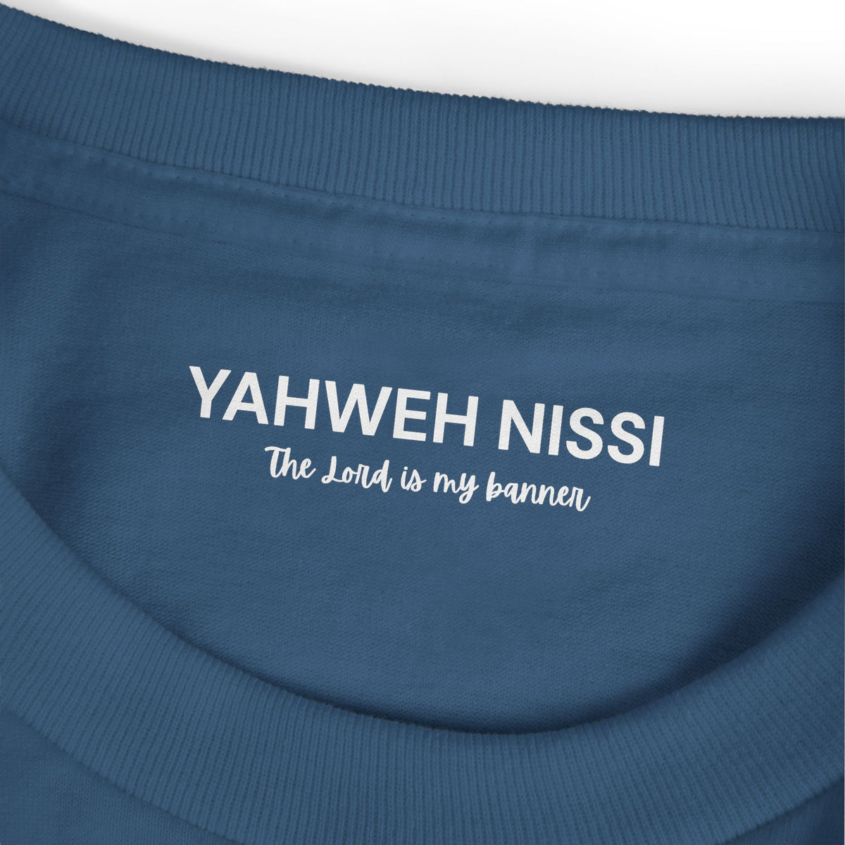 Protected Tee — White | Yahweh Nissi