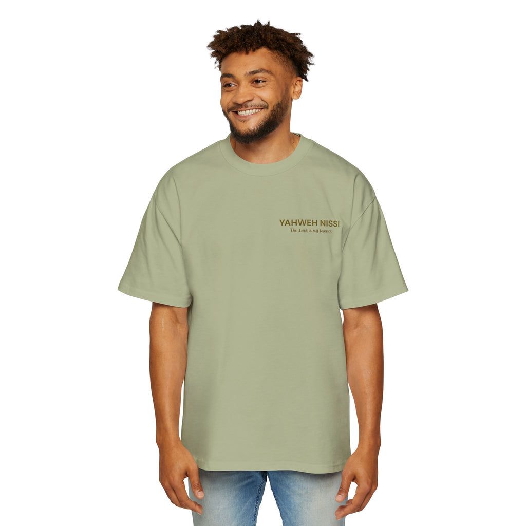 Child of God Gold - Yahweh Nissi Oversized Tee