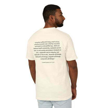 Sword Tee — 1 Corinthians 13:4-7 | Yahweh Nissi