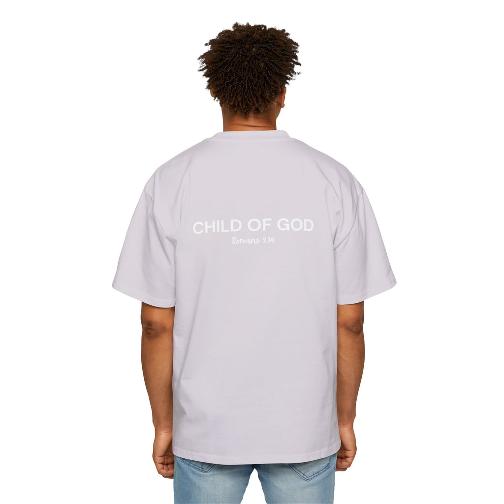 "Child of God" - White - Yahweh Nissi Oversized Tee