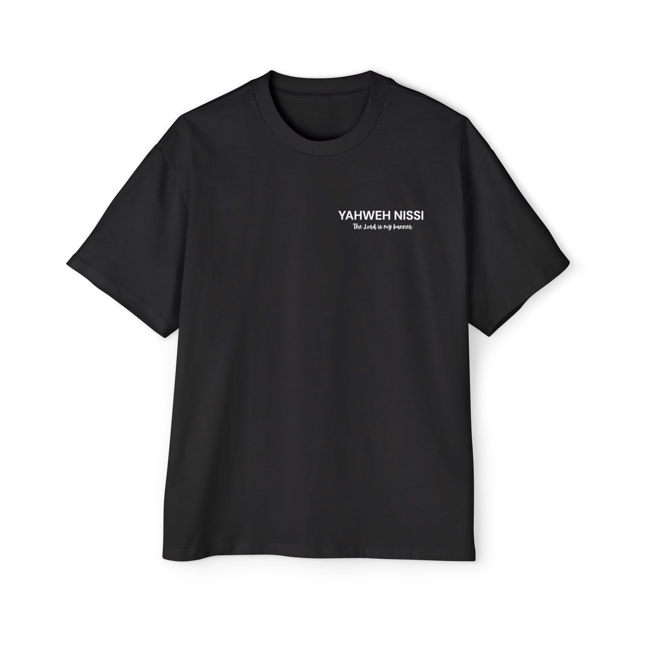 "Child of God" - White - Yahweh Nissi Oversized Tee