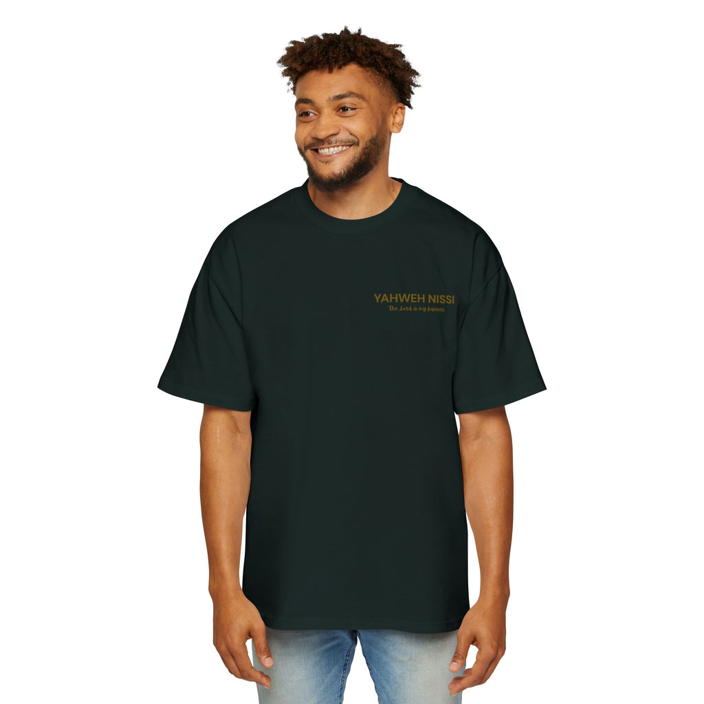 Child of God Gold - Yahweh Nissi Oversized Tee