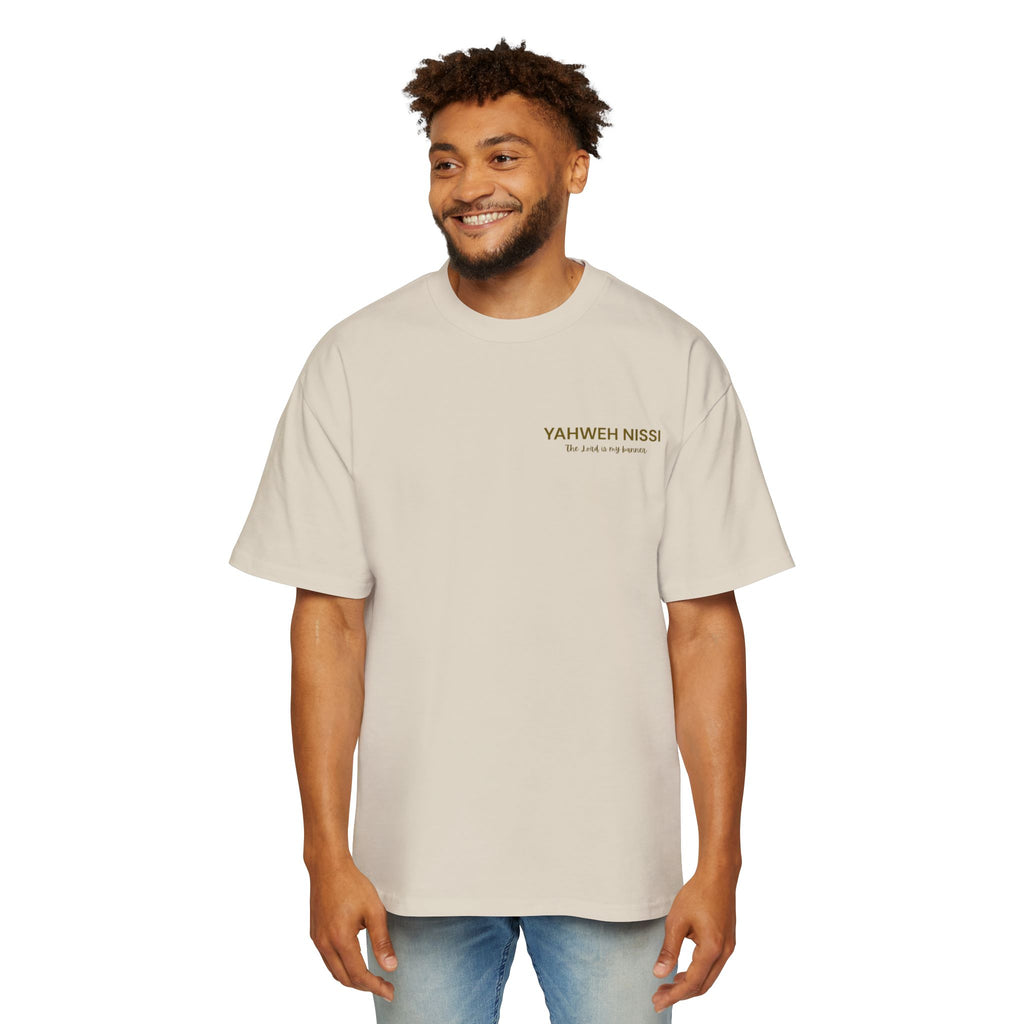 Child of God Gold - Yahweh Nissi Oversized Tee