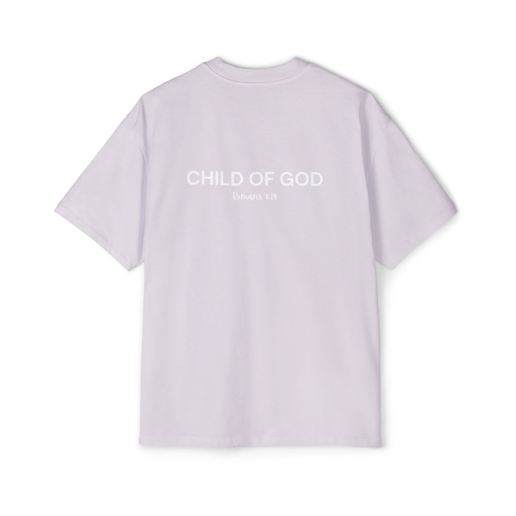 "Child of God" - White - Yahweh Nissi Oversized Tee