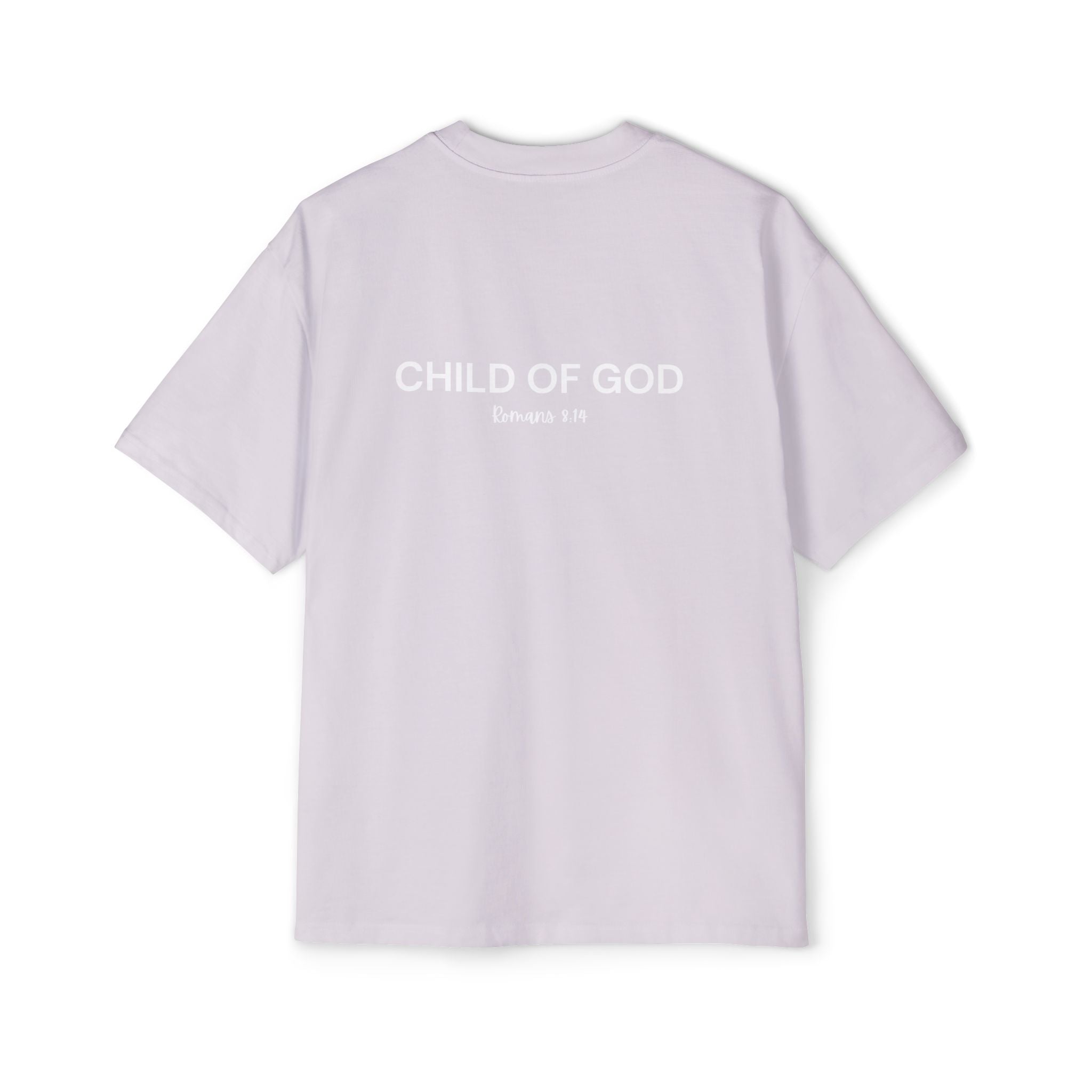"Child of God" - White - Yahweh Nissi Oversized Tee