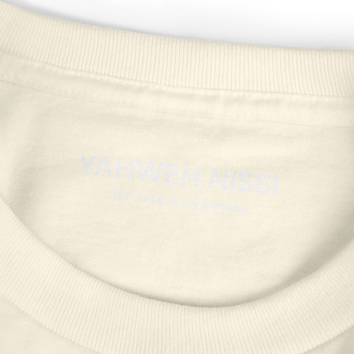 Protected Tee — White | Yahweh Nissi