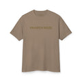 Victorious Tee — Gold Embroidered Christian Graphic T-Shirt