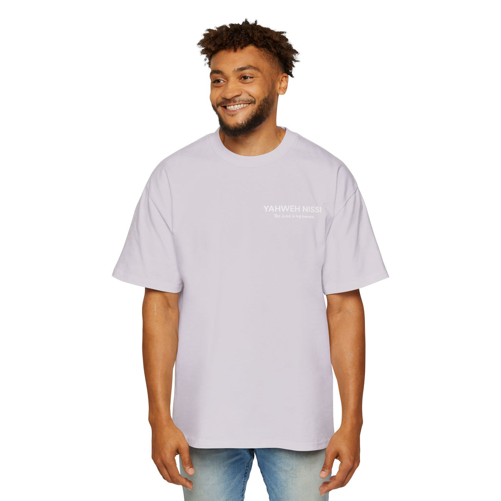 "Child of God" - White - Yahweh Nissi Oversized Tee