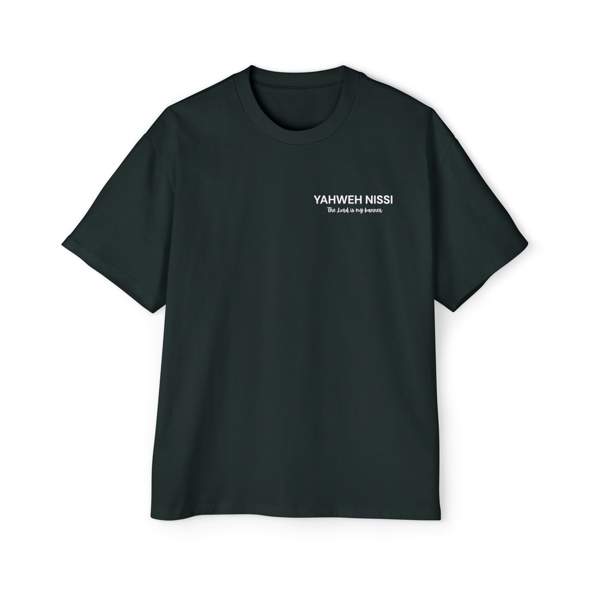 "Child of God" - White - Yahweh Nissi Oversized Tee