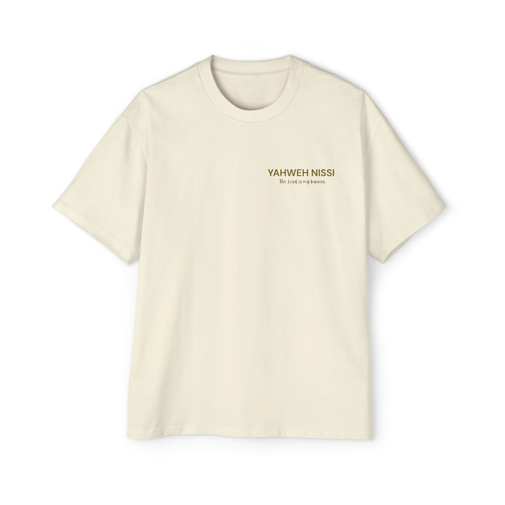 Child of God Gold - Yahweh Nissi Oversized Tee