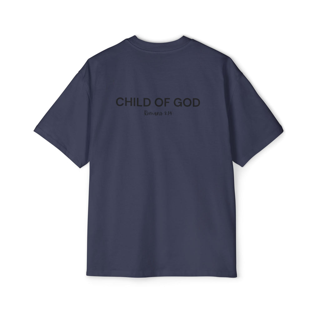 "Child of God" black - Yahweh Nissi Oversized Tee