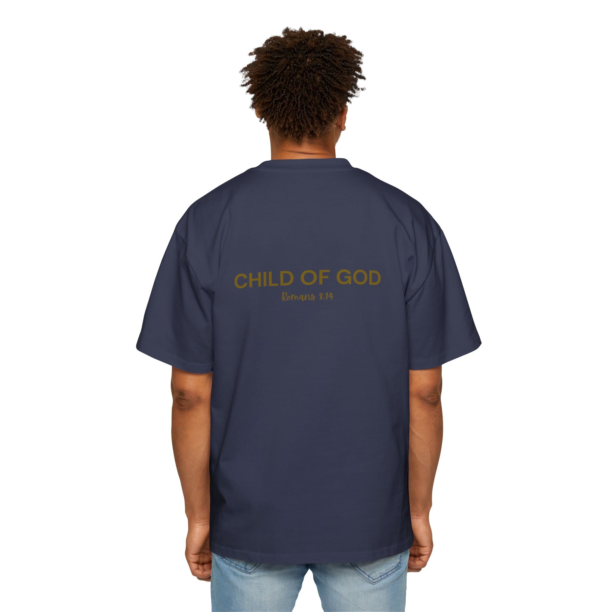 Child of God Gold - Yahweh Nissi Oversized Tee