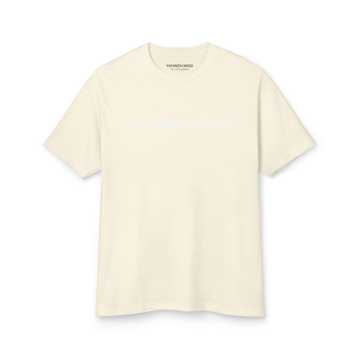Victorious Tee — White | Yahweh Nissi