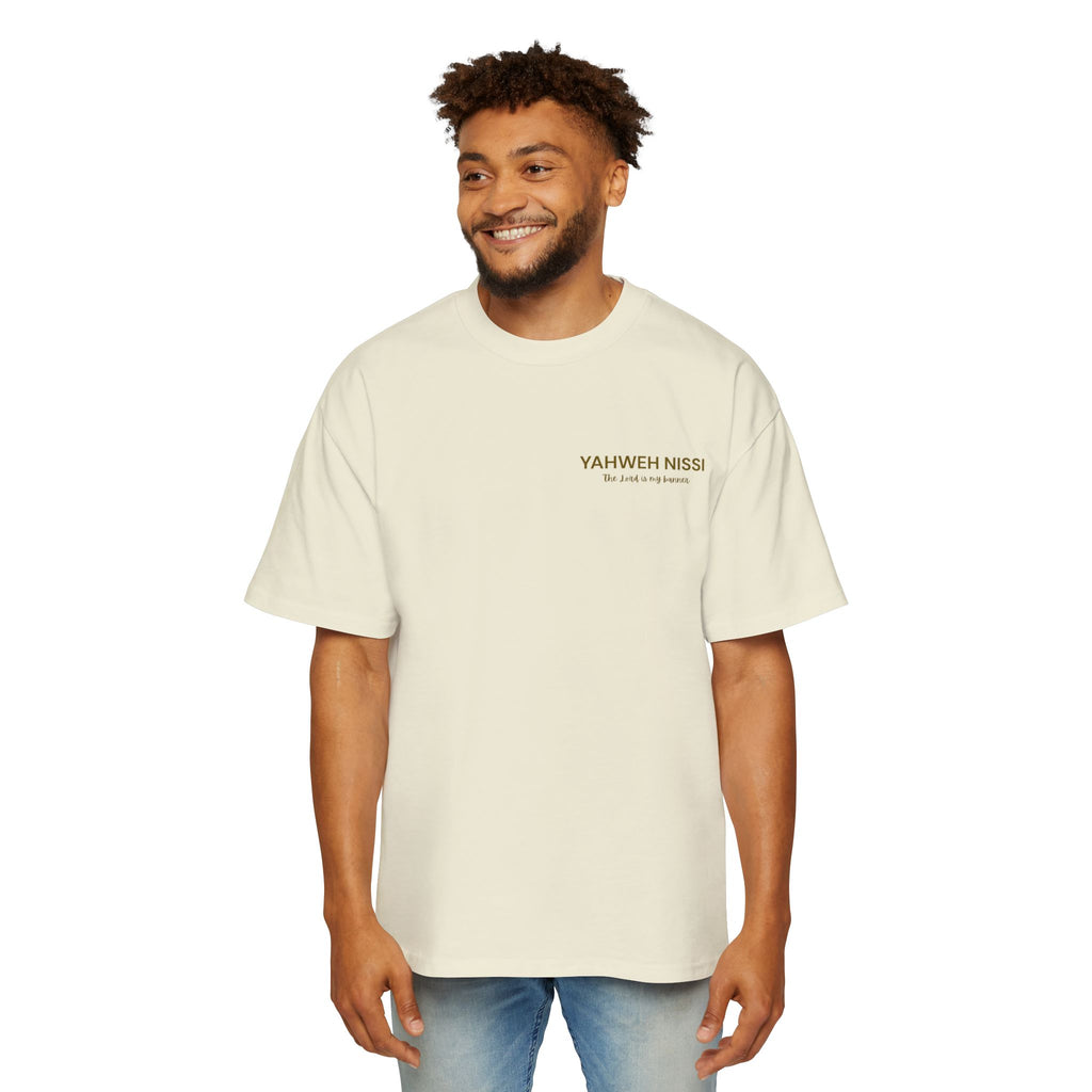 Child of God Gold - Yahweh Nissi Oversized Tee