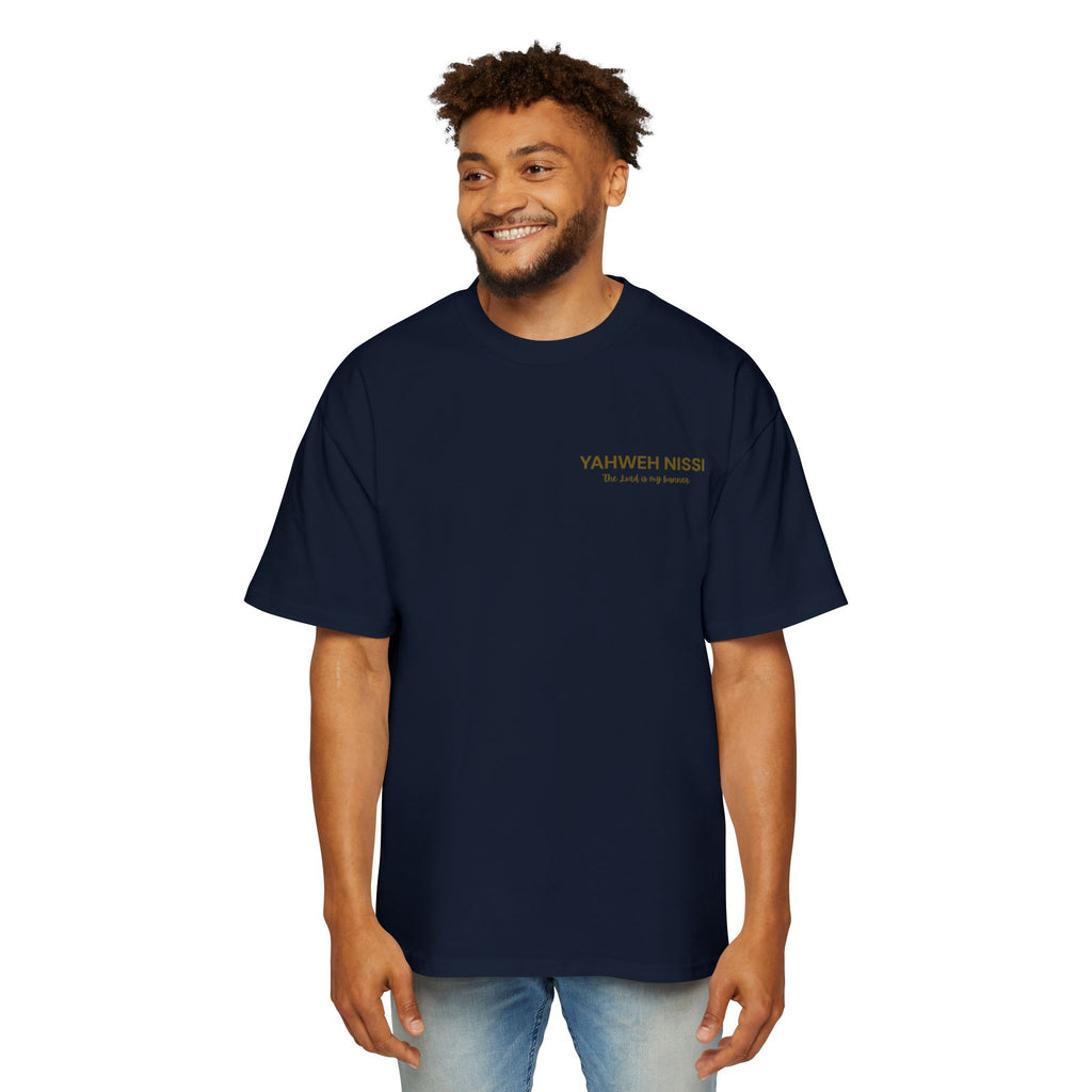 Child of God Gold - Yahweh Nissi Oversized Tee