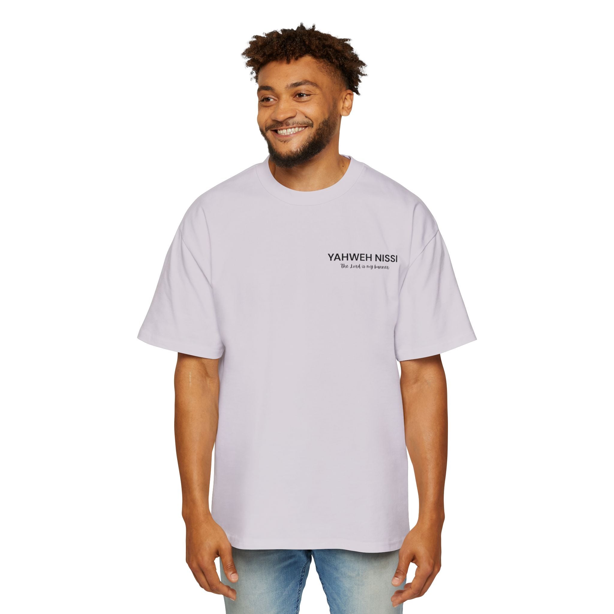 "Child of God" black - Yahweh Nissi Oversized Tee