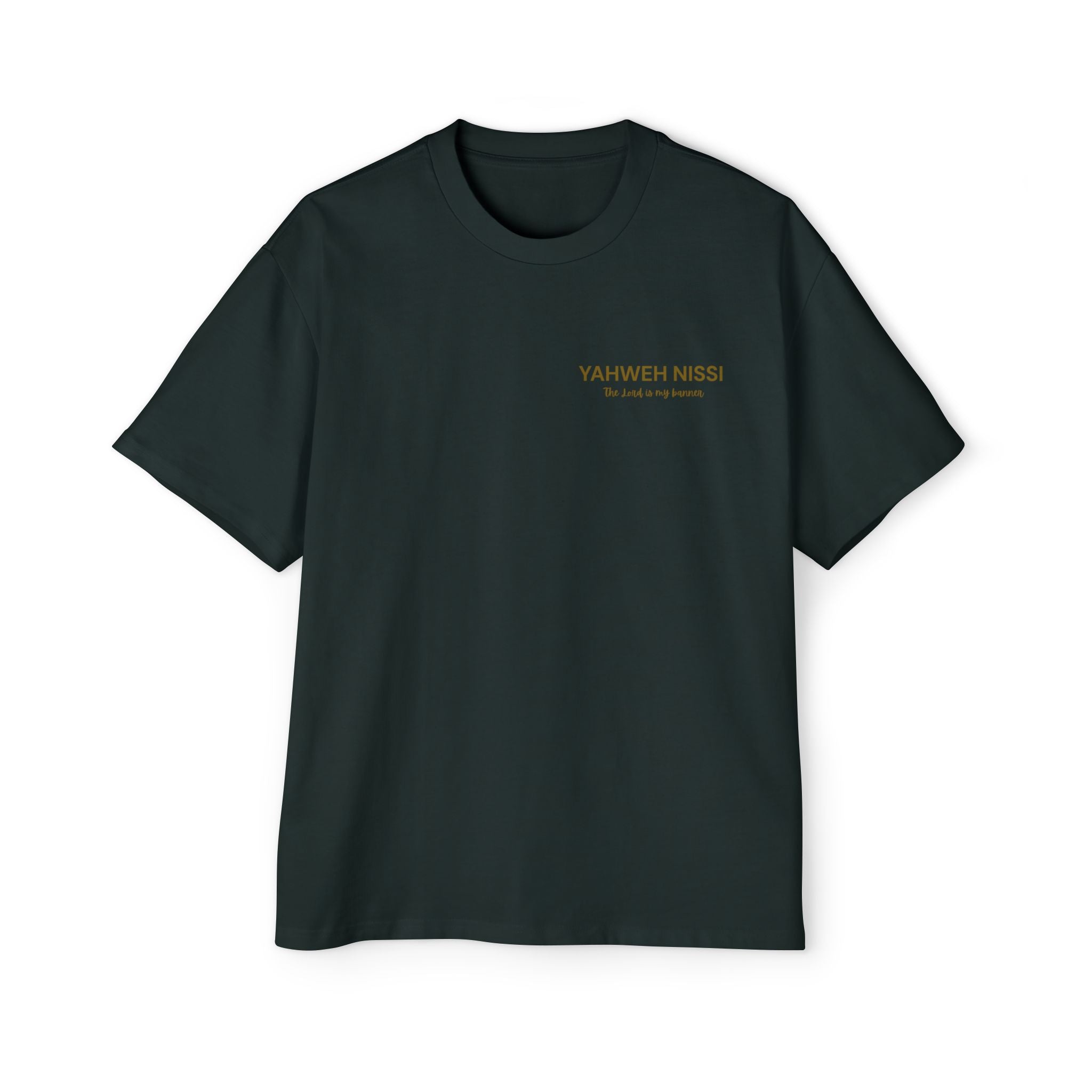 Child of God Gold - Yahweh Nissi Oversized Tee