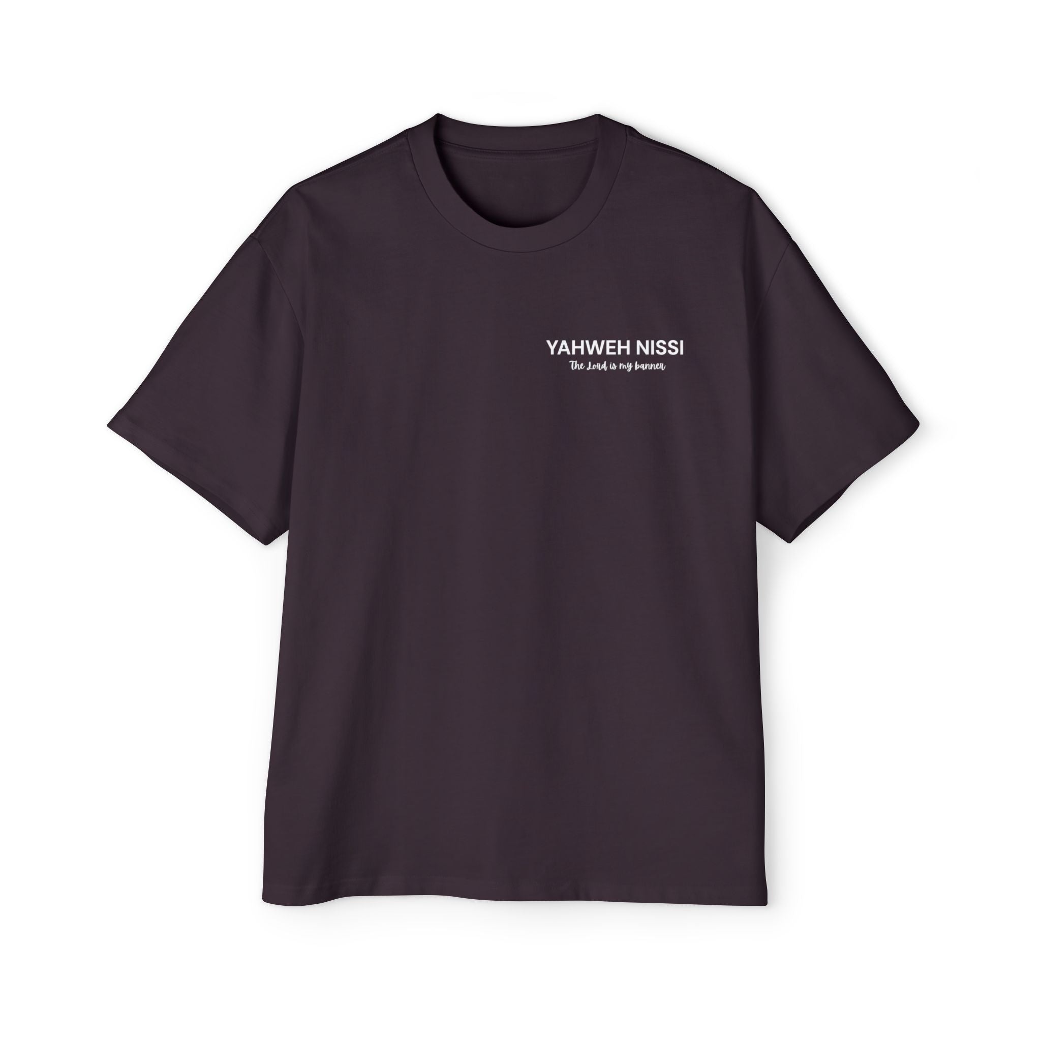 "Child of God" - White - Yahweh Nissi Oversized Tee
