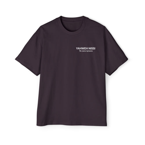 "Child of God" - White - Yahweh Nissi Oversized Tee