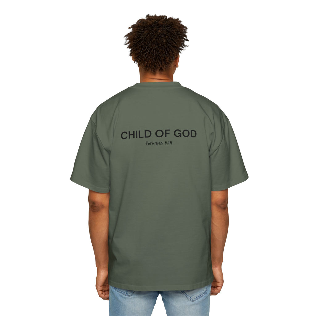 "Child of God" black - Yahweh Nissi Oversized Tee