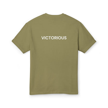 Victorious Tee — White | Yahweh Nissi