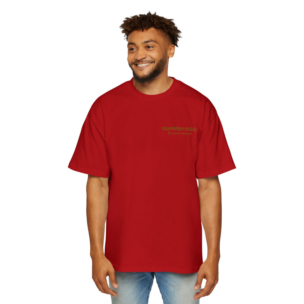 Child of God Gold - Yahweh Nissi Oversized Tee