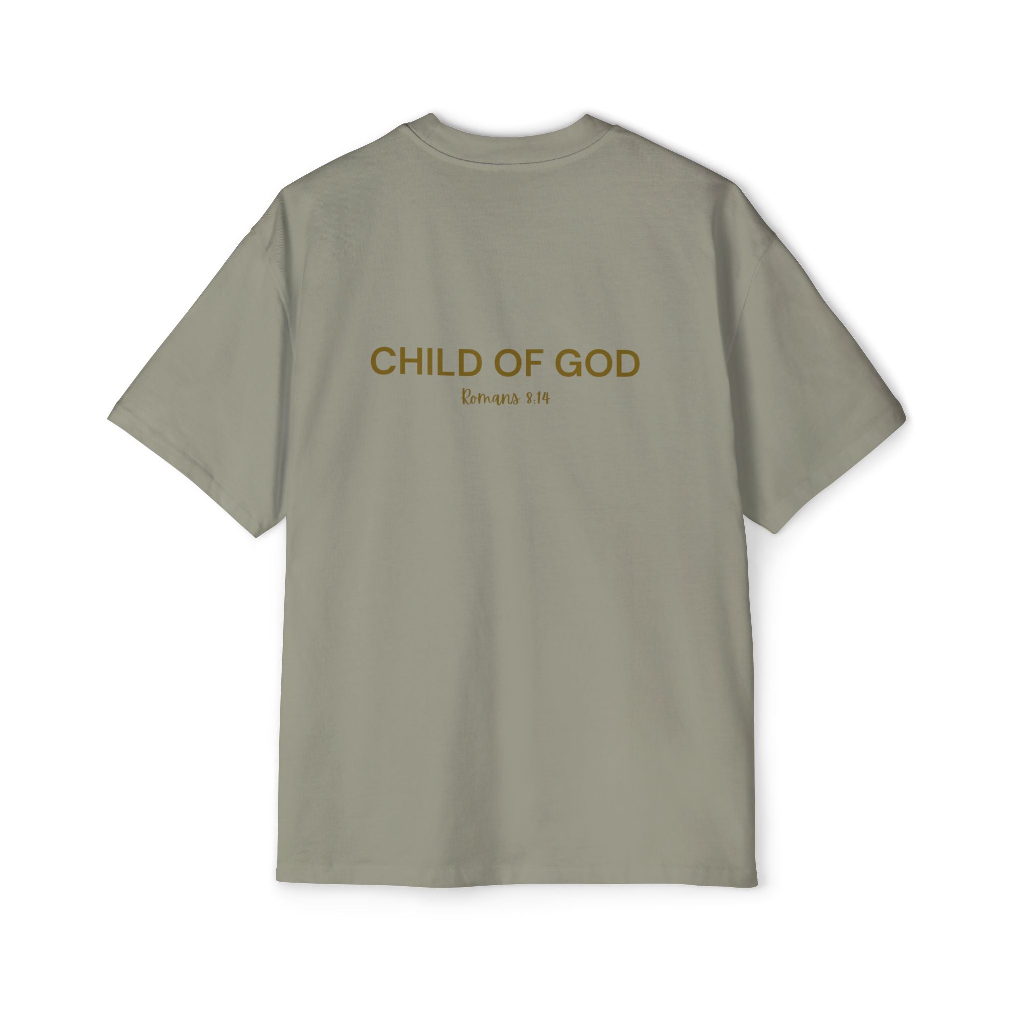 Child of God Gold - Yahweh Nissi Oversized Tee