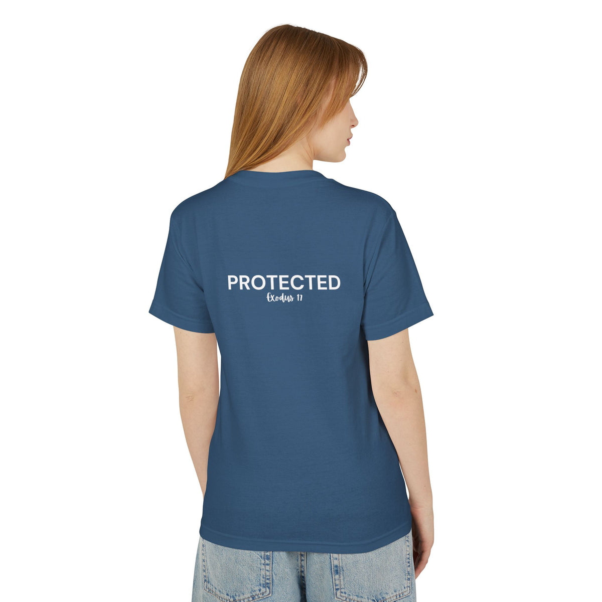 Protected Tee — White | Yahweh Nissi