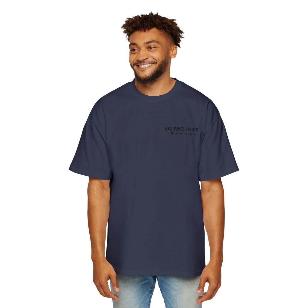 "Child of God" black - Yahweh Nissi Oversized Tee