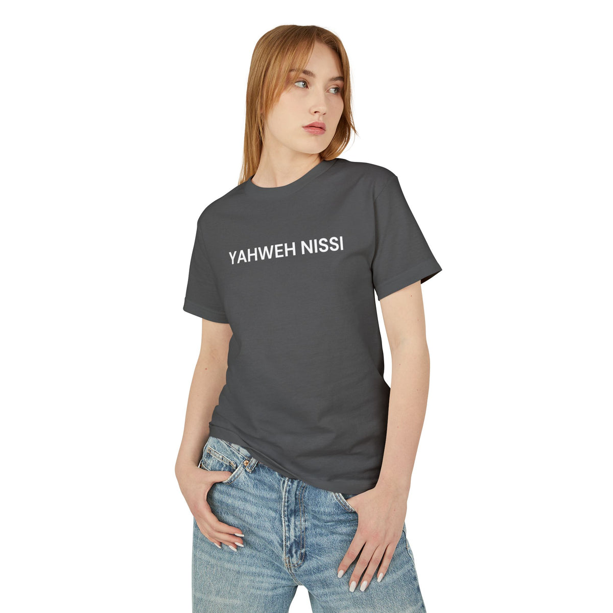 Protected Tee — White | Yahweh Nissi