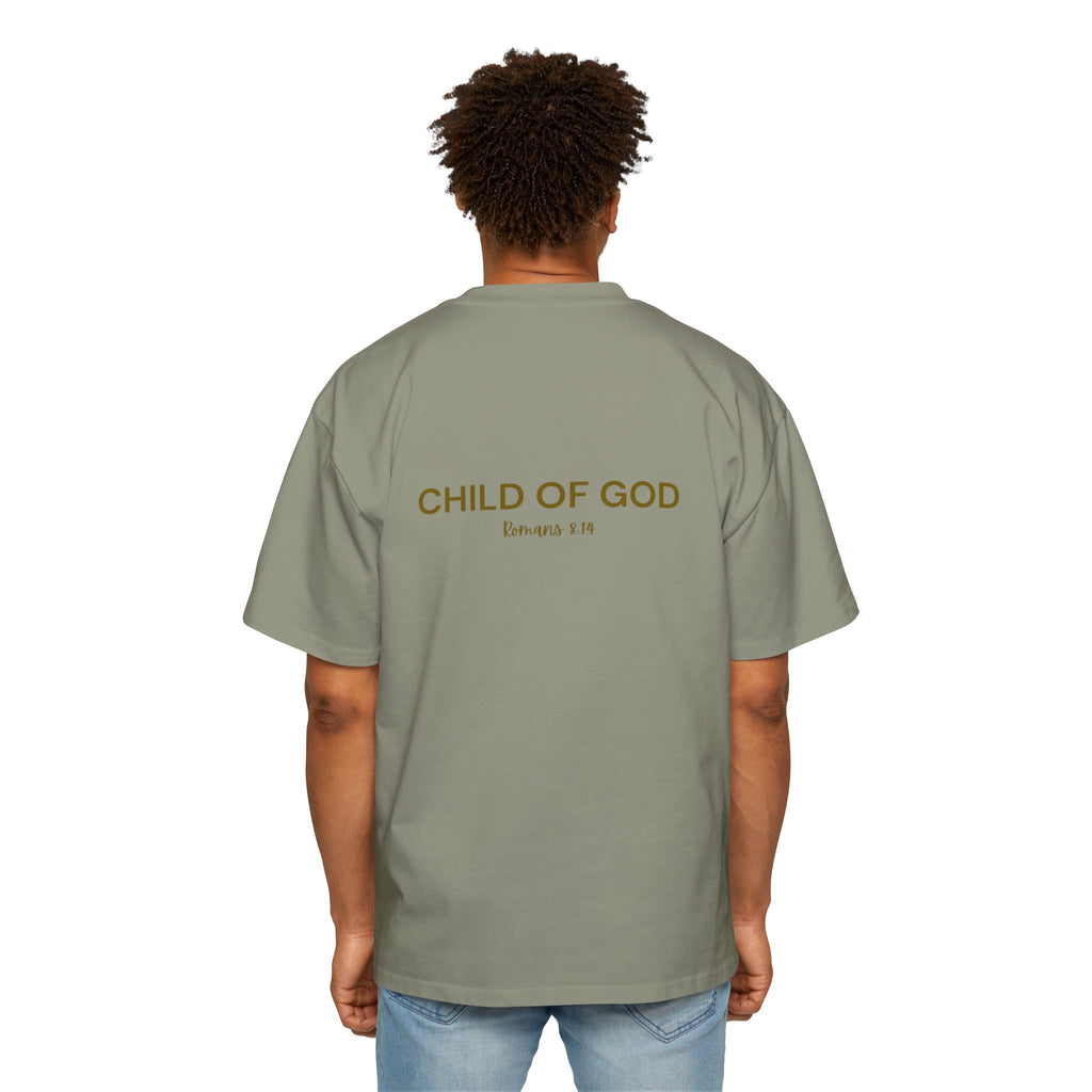 Child of God Gold - Yahweh Nissi Oversized Tee