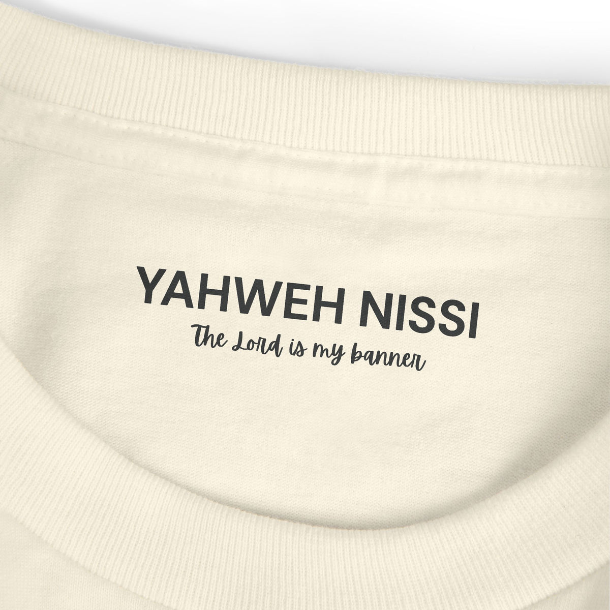 Victorious Tee — White | Yahweh Nissi