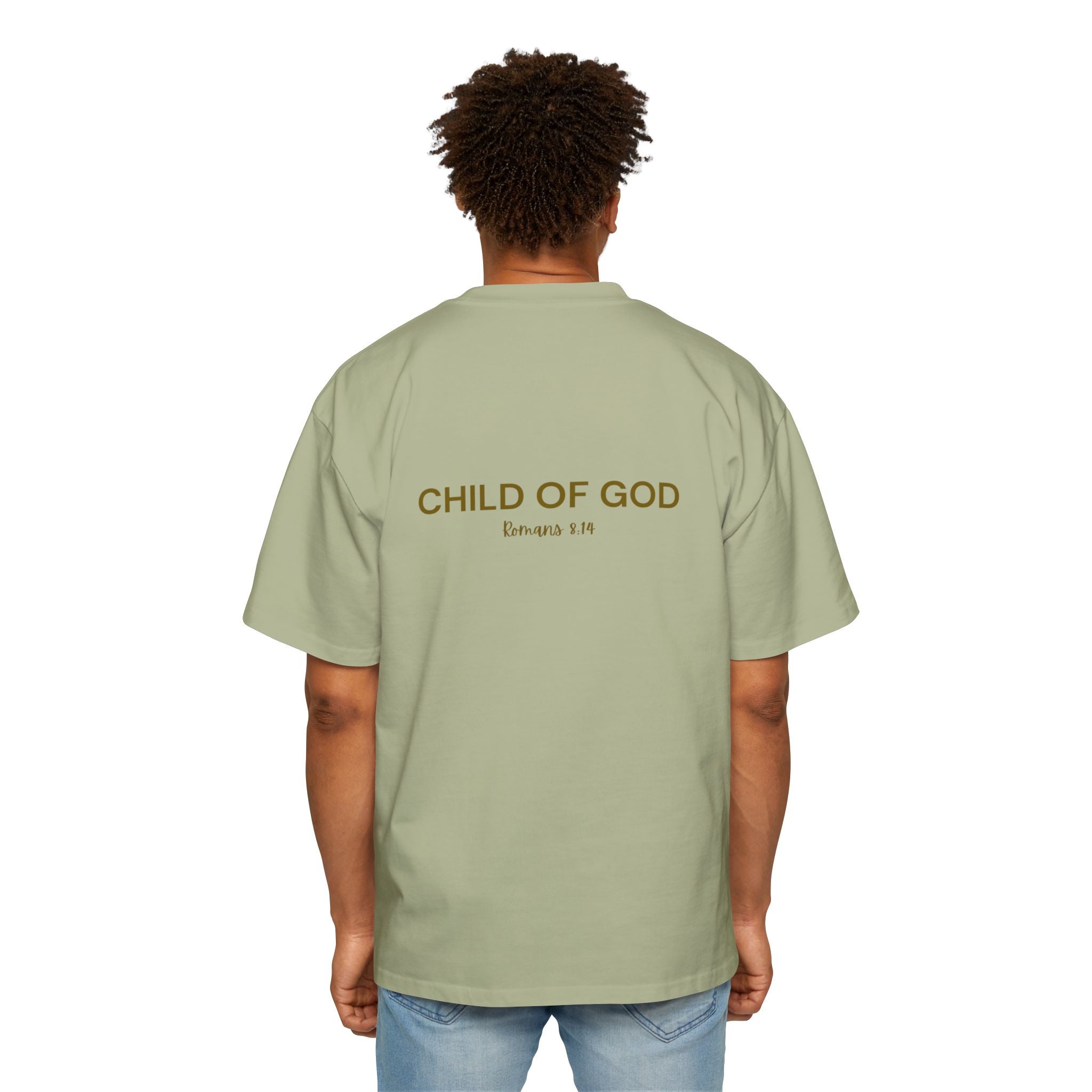 Child of God Gold - Yahweh Nissi Oversized Tee