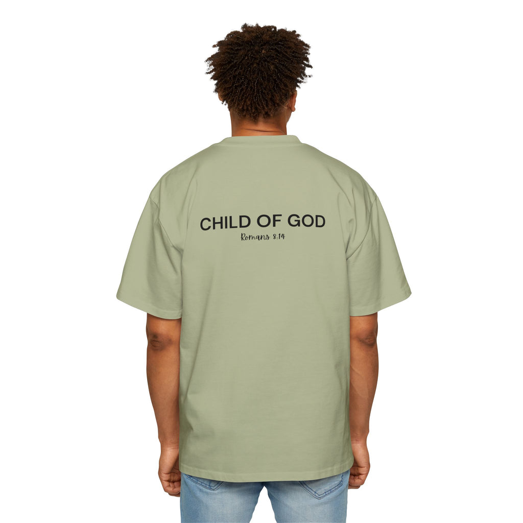 "Child of God" black - Yahweh Nissi Oversized Tee
