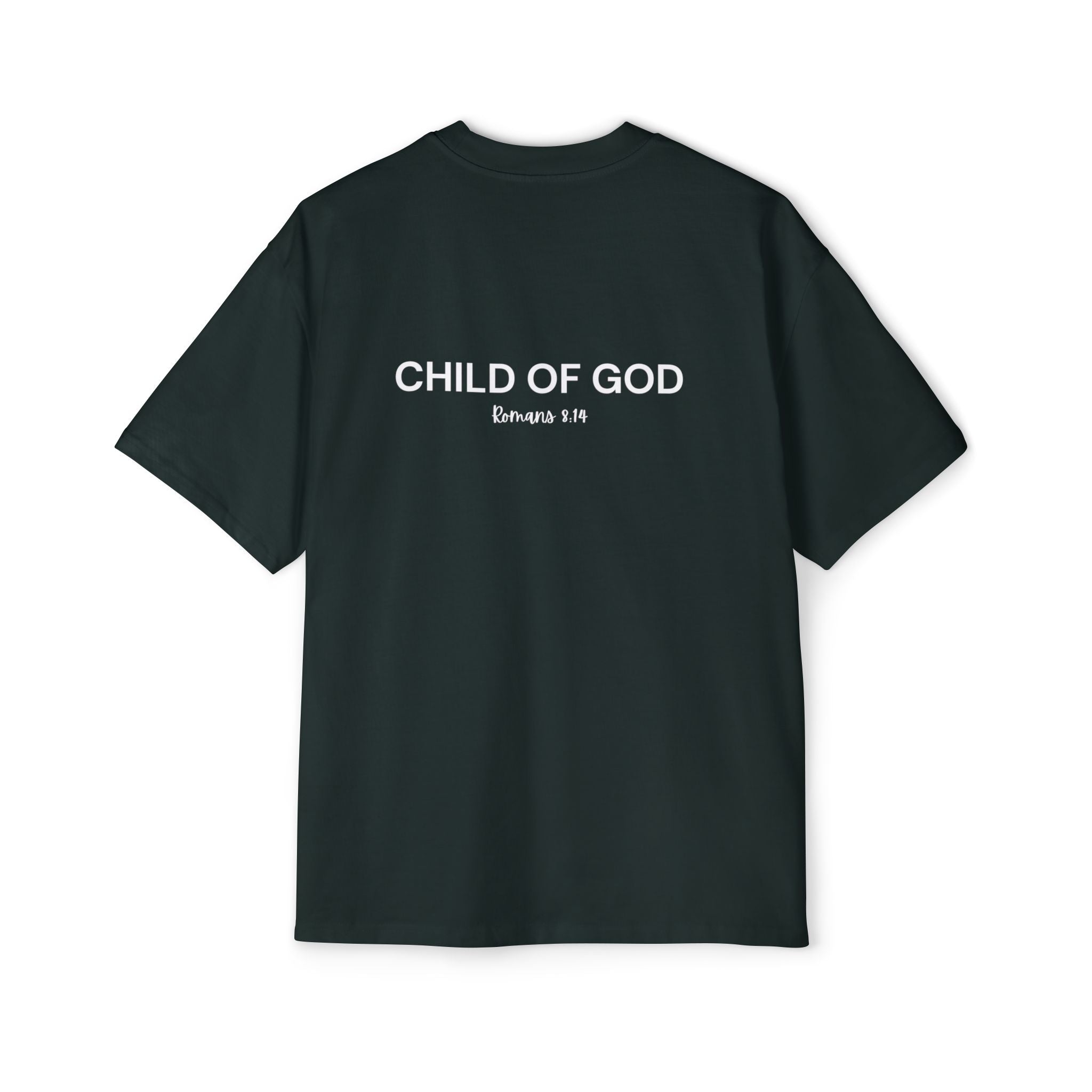 "Child of God" - White - Yahweh Nissi Oversized Tee