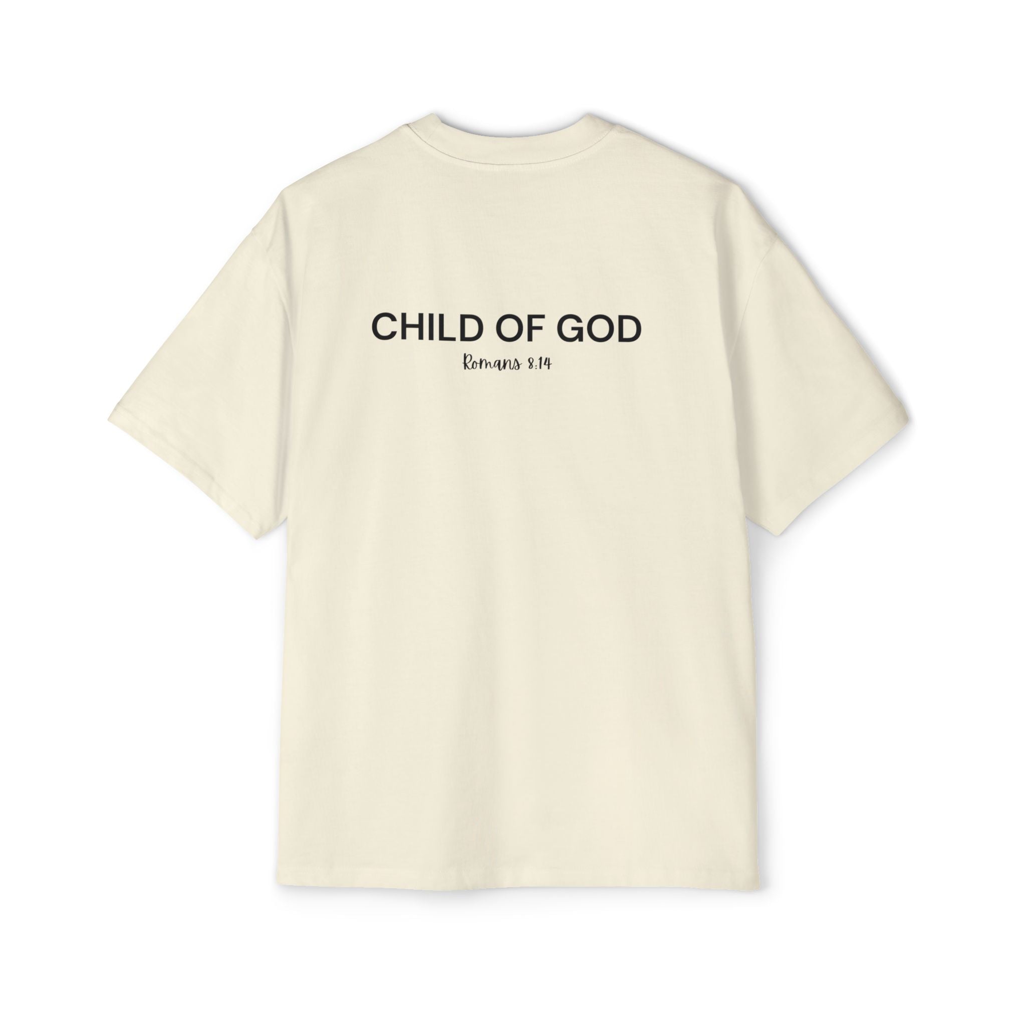 "Child of God" black - Yahweh Nissi Oversized Tee