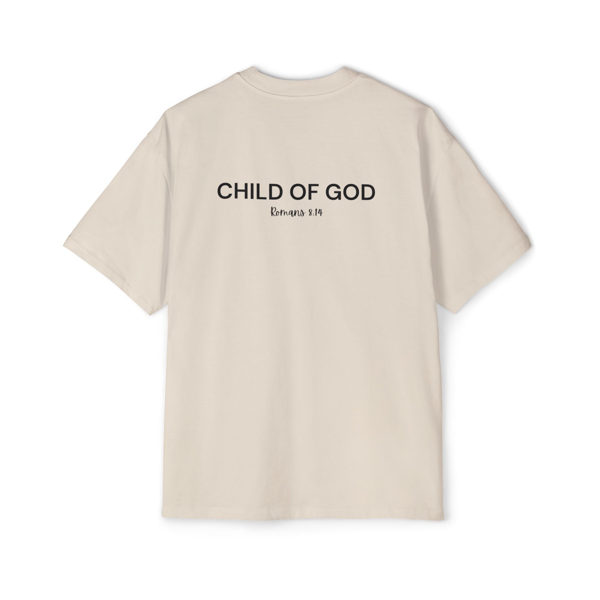 "Child of God" black - Yahweh Nissi Oversized Tee