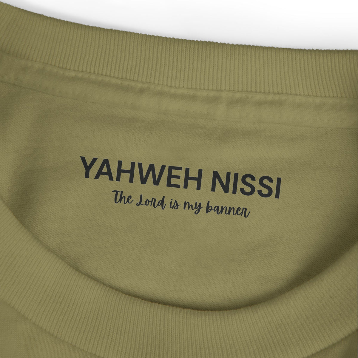 Victorious Tee — White | Yahweh Nissi