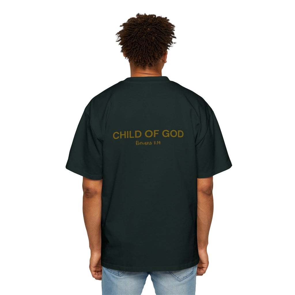Child of God Gold - Yahweh Nissi Oversized Tee