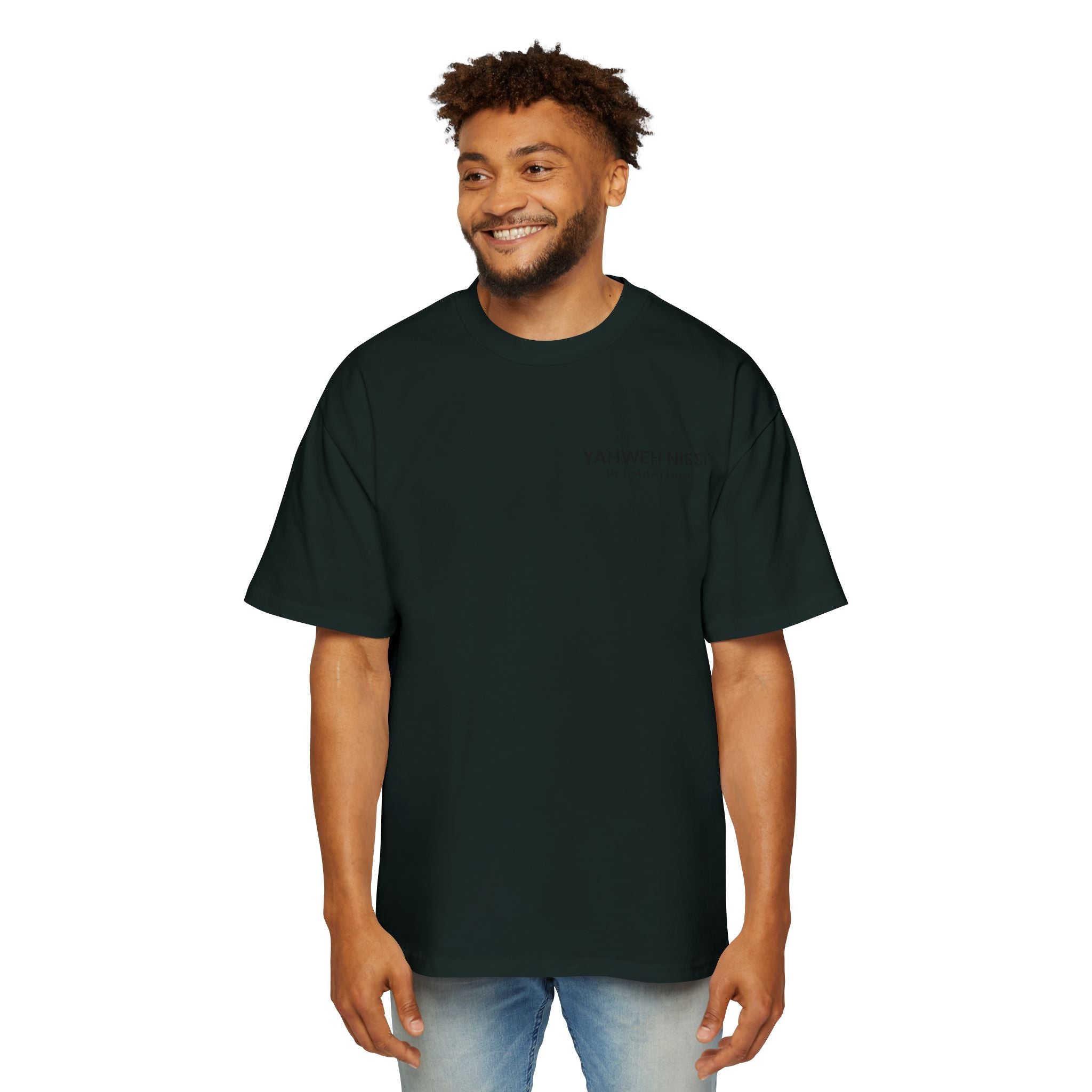 "Child of God" black - Yahweh Nissi Oversized Tee