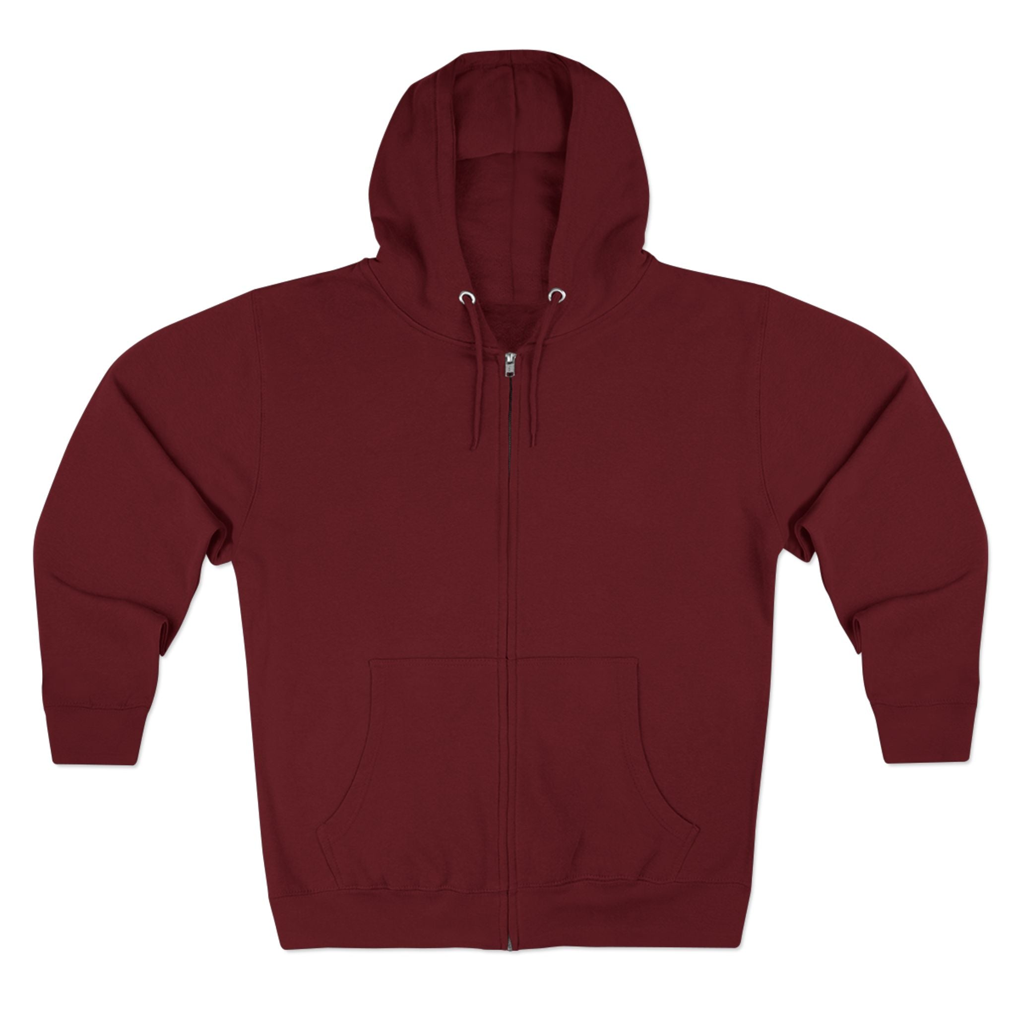 Yahweh Nissi Zip Hoodie — "The Lord Is My Banner"- White Collection - Christian Faith Pullover
