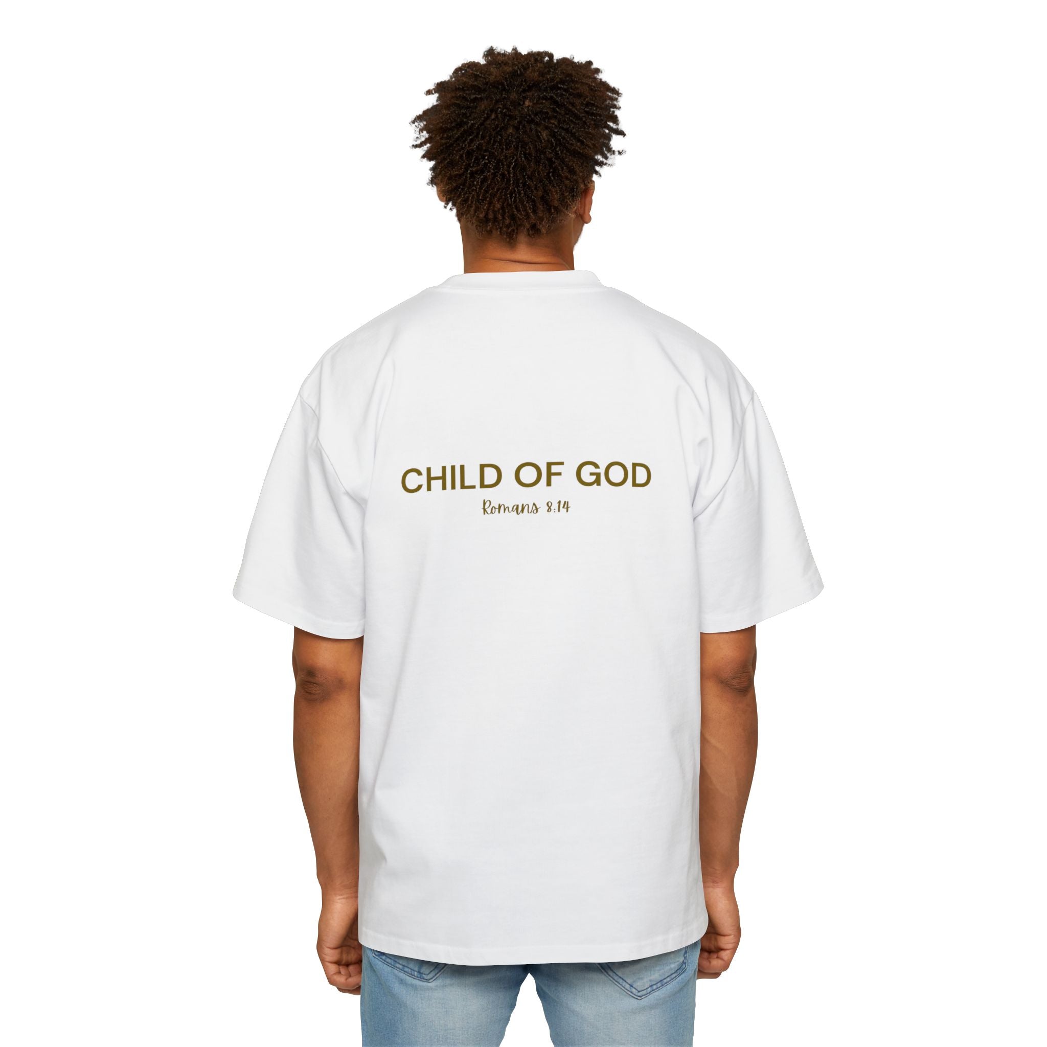 Child of God Gold - Yahweh Nissi Oversized Tee
