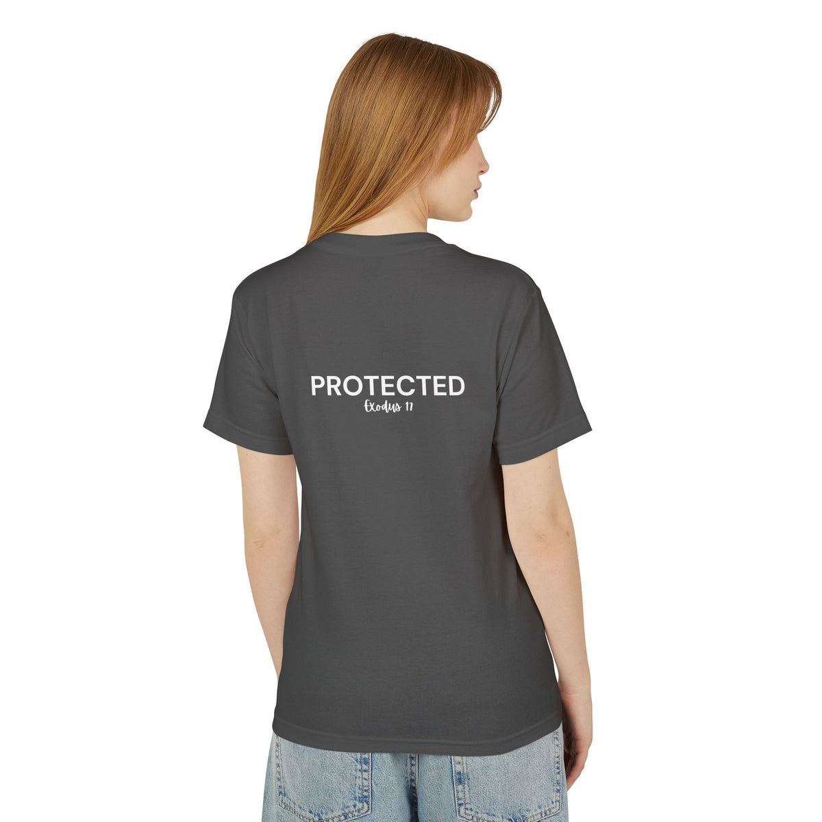 Protected Tee — White | Yahweh Nissi