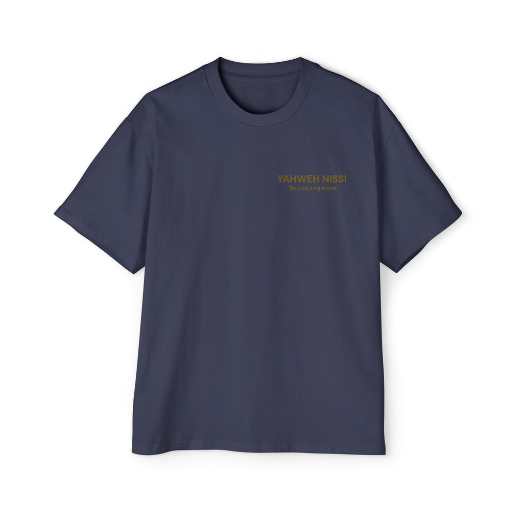 Child of God Gold - Yahweh Nissi Oversized Tee