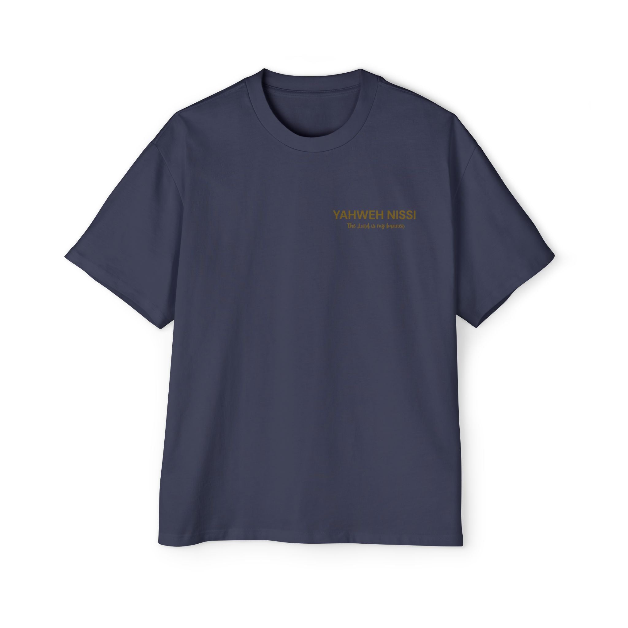 Child of God Gold - Yahweh Nissi Oversized Tee