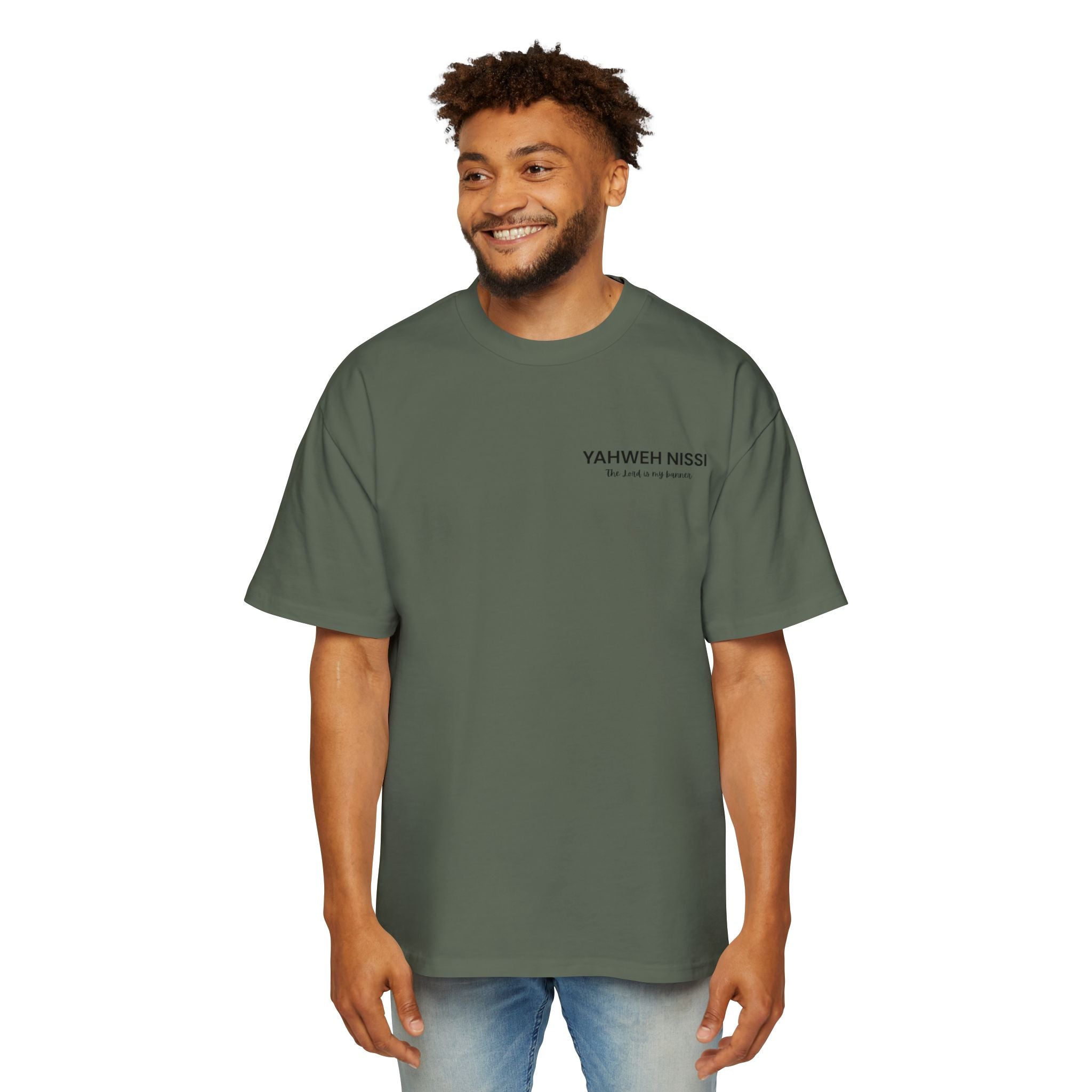 "Child of God" black - Yahweh Nissi Oversized Tee