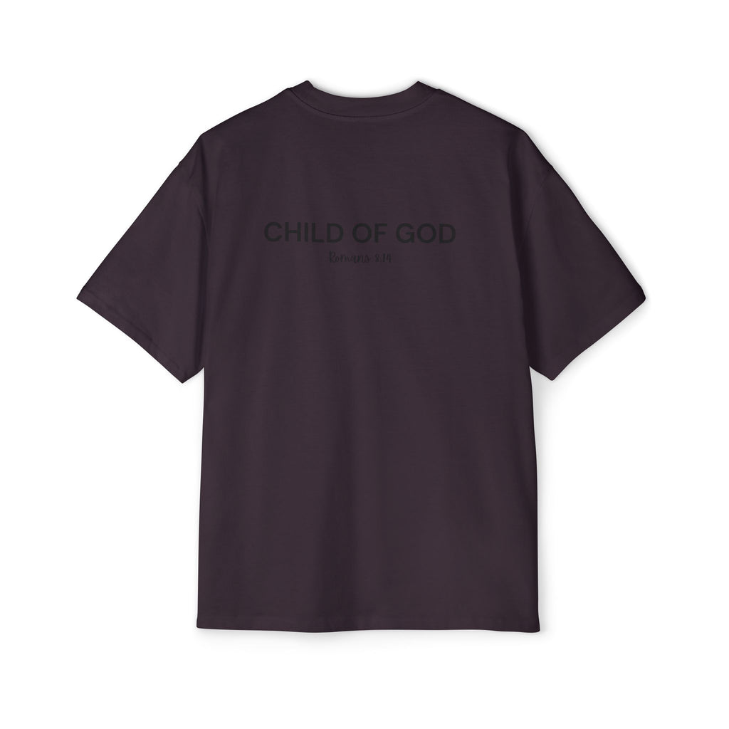 "Child of God" black - Yahweh Nissi Oversized Tee