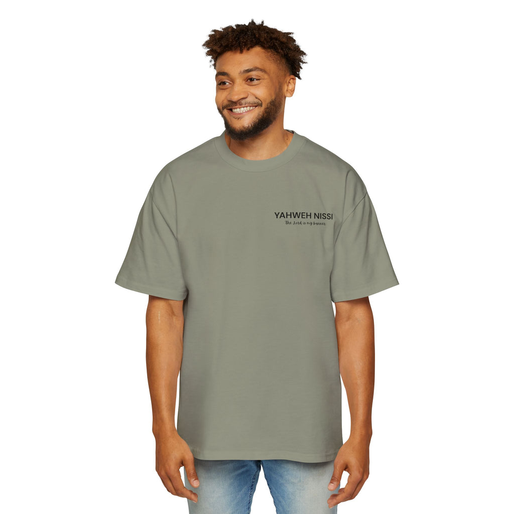"Child of God" black - Yahweh Nissi Oversized Tee