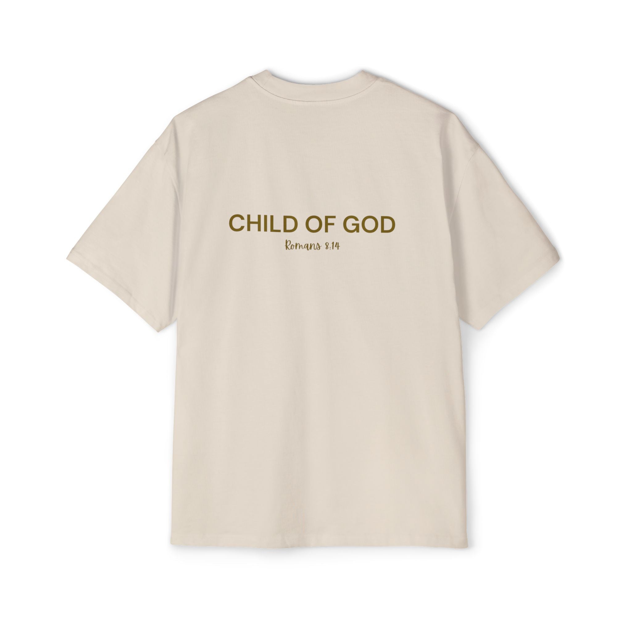 Child of God Gold - Yahweh Nissi Oversized Tee